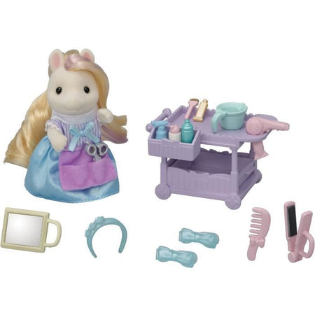 Sylvanian Families - La mamma pony e il suo kit per lo styling