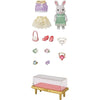 Sylvanian Families - La valigia alla moda di Snow Bunny e la sorella maggiore