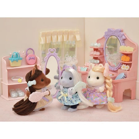 Sylvanian Families - Gli amici pony e i loro kit di styling