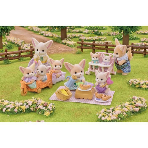 Il set da picnic di Fennec - Famiglie Sylvanian Brothers and Sisters