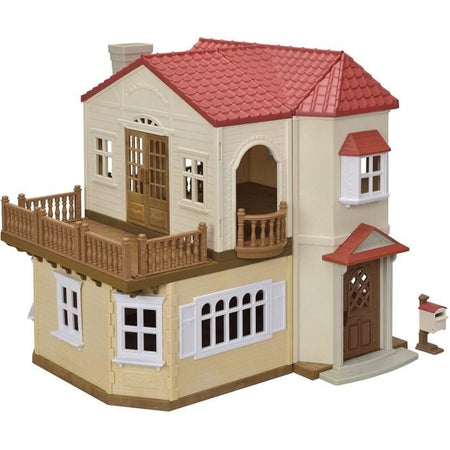 Statuine in miniatura - SYLVANIAN FAMILIES - 5708 - La grande casa illuminata e la sua stanza segreta
