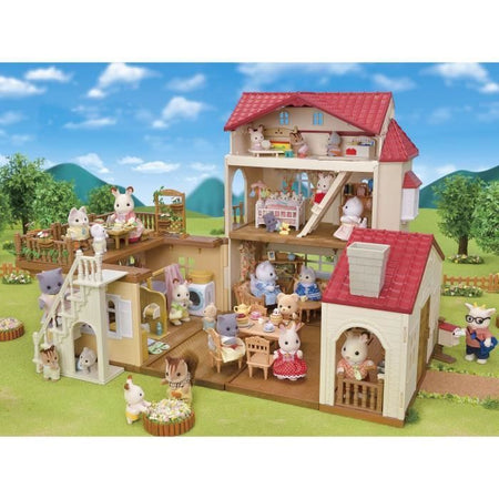Statuine in miniatura - SYLVANIAN FAMILIES - 5708 - La grande casa illuminata e la sua stanza segreta
