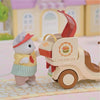 Gioco Catering - SYLVANIAN FAMILIES - Hamburger Stand - Papa Latte Cat e Scooter