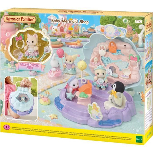 Boutique Box - SYLVANIAN FAMILIES - Boutique des Sirenes - Accessori e Maniglia Integrata