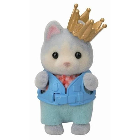 Gioco di figurine - SYLVANIAN FAMILIES - Baby Husky e Tesoro Nascosto - Castello e Cassaforte