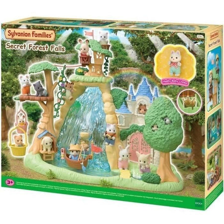 Gioco di figurine - SYLVANIAN FAMILIES - Baby Husky e Tesoro Nascosto - Castello e Cassaforte