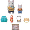 Figure articolate - SYLVANIAN FAMILIES - Figlio e Baby Latte Cat - Avventura nella foresta segreta