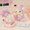Sorelle Coniglio Cioccolato Ora di Andare a Letto - SYLVANIAN FAMILIES - 5806
