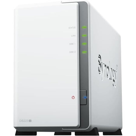 Server NAS - SYNOLOGY - DS223J - 2 alloggiamenti