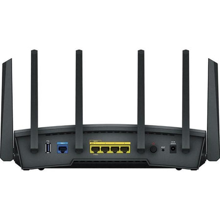 Router - Synology RT6600AX Desktop Tribanda wireless -Router - Wireless - 4 porte switch