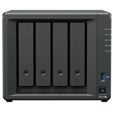 Desktop NAS Synology - 4 Bays - Quad Core - 1,4 GHz - 2 GB di RAM