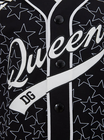 Dolce & Gabbana Felpa con Bottoni 'D&G Queen' da donna