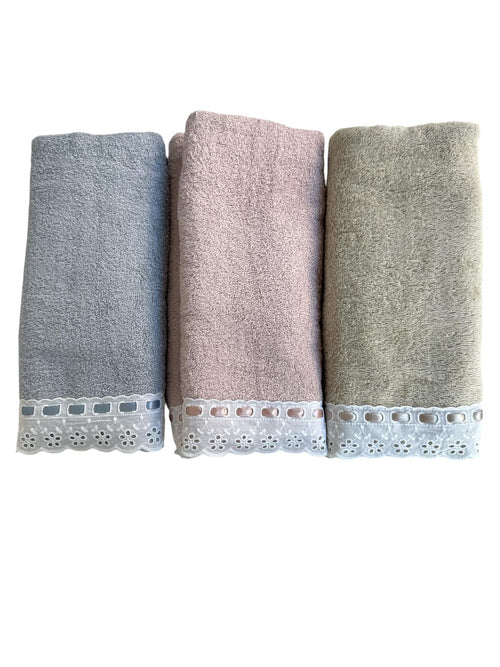 Set Asciugamani 3+3 Alexander Tuscany Home Colors  Spugna di Cotone