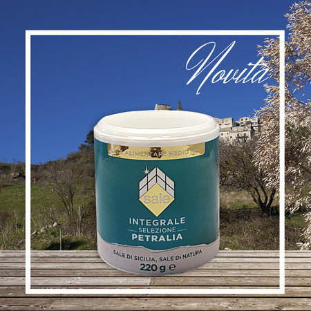 Sale di Petralia | Integrale di miniera | Medio fino | Sale di Sicilia | 220g