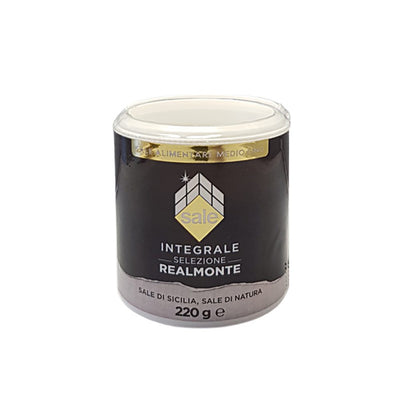 Sale di Realmonte | Integrale di miniera | Medio fino | Sale di Sicilia | 220g