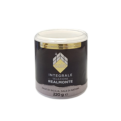 Sale di Realmonte | Integrale di miniera | Medio fino | Sale di Sicilia | 220g