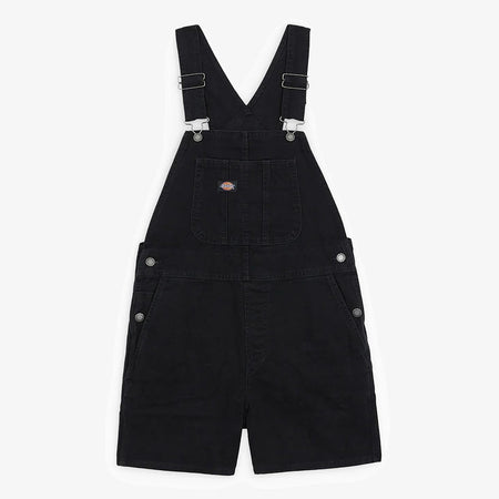 Salopette Dickies Duck Canvas Short Bib black