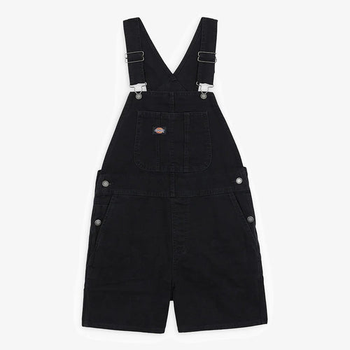 Salopette Dickies Duck Canvas Short Bib black