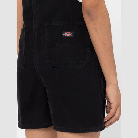 Salopette Dickies Duck Canvas Short Bib black