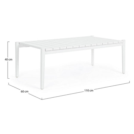 Salottino da giardino "Calypso" in alluminio in corda sintetica per esterno