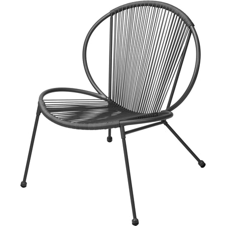 Salotto moderno "Abu Dhabi" in rattan sintetico per giardino e veranda da esterno