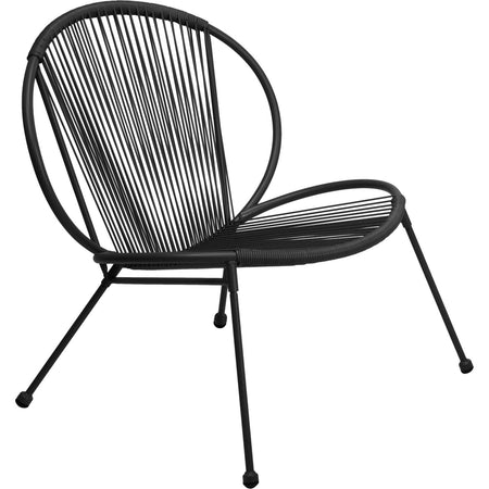 Salotto moderno "Abu Dhabi" in rattan sintetico per giardino e veranda da esterno