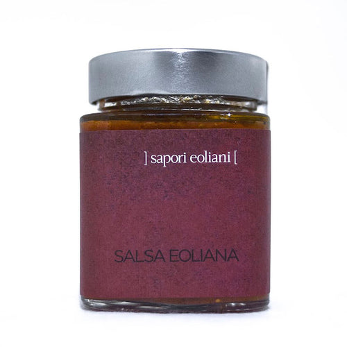 Sapori Eoliani - Salsa eoliana in olio extravergine di oliva 200 gr