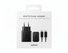 Samsung Caricatore 45W EP-T4511 FC2 USB-C +Cavo1.8m USB-C Black