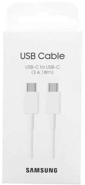 Samsung Cavo USB-C to USB-C EP-DX310JW 1.8m 3A White