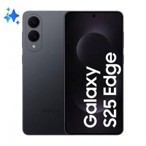 Samsung SM-S937 S25 Edge 12+256GB 6.7 5G Titanium Jetblack DS EU