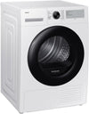 Samsung dv90dg52a0ah/et asciugatrice 9kg. a+++, pompa di calore, wi-fi, crystal ecodry