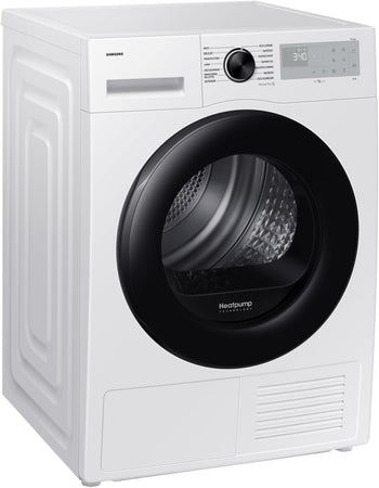 Samsung dv90dg52a0ah/et asciugatrice 9kg. a+++, pompa di calore, wi-fi, crystal ecodry
