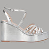 Sandali Liu Jo Argento con Zeppa KANDY, Eleganza e Comfort