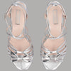 Sandali Liu Jo Argento con Zeppa KANDY, Eleganza e Comfort