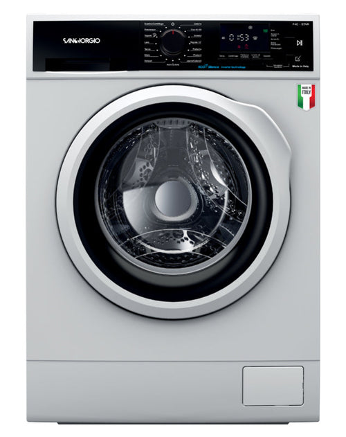 Sangiorgio f1012ca9 lavatrice 10kg. 1200 giri classe a inverter, made in italy, 15 programmi