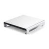 Satechi aluminio Monitor Stand Hub for iMac argento
