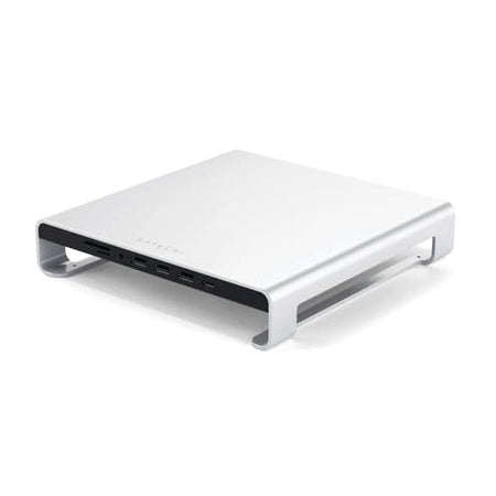 Satechi aluminio Monitor Stand Hub for iMac argento