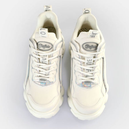 Scarpe Buffalo Cld Chai off white silver