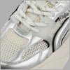 Scarpe Buffalo Yuno One Platform: Vegan, Memory Foam, Bianco-Argento
