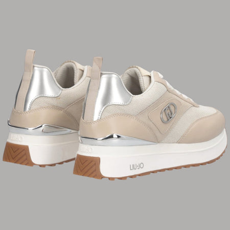 Scarpe Liu Jo: Sneakers Beige Platform Ultra Comode e di Tendenza