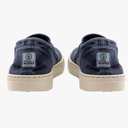 Scarpe Natural World Old Gazzelle marino
