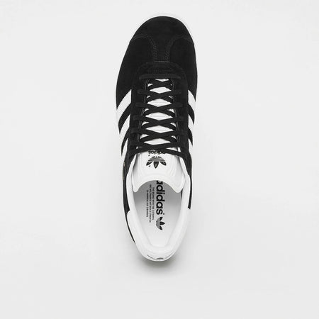 Scarpe sneakers Adidas Gazzelle black white gold