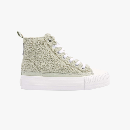 Scarpe sneakers British Knight Kaya Mid safe off white green