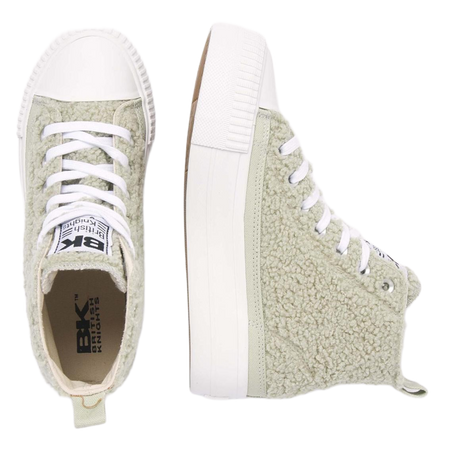 Scarpe sneakers British Knight Kaya Mid safe off white green