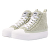 Scarpe sneakers British Knight Kaya Mid safe off white green