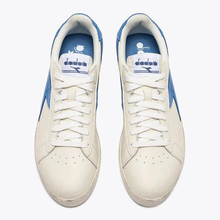 Scarpe sneakers Diadora Game Low Waxed blu jeans
