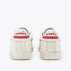 Scarpe sneakers Diadora Game Low Waxed white red