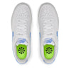 Scarpe sneakers Nike Court Vision Lo light blue white