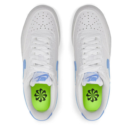 Scarpe sneakers Nike Court Vision Lo light blue white