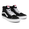 Scarpe sneakers Vans SK8 HI black white
